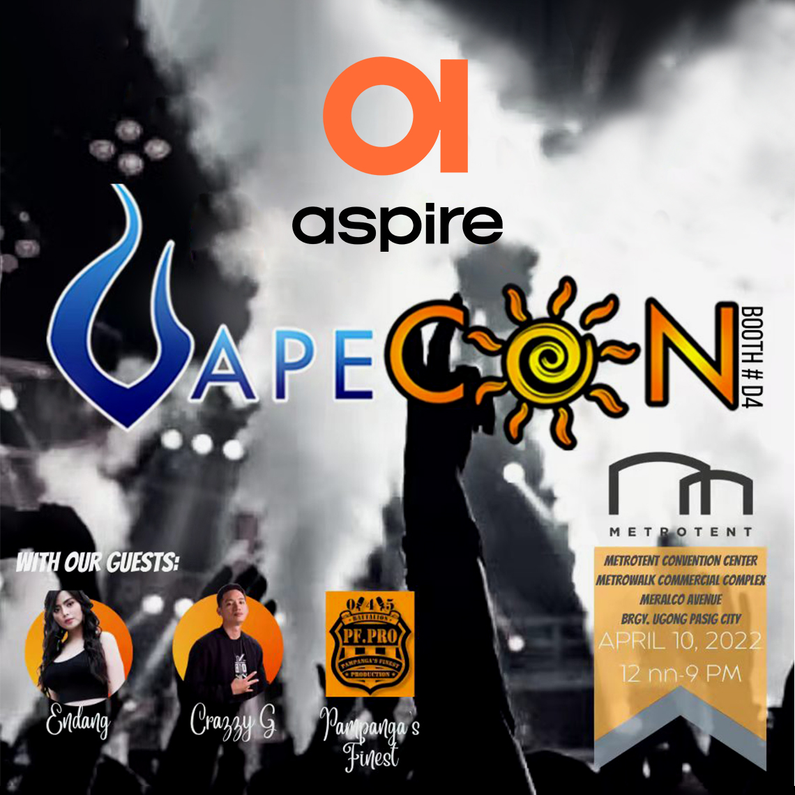 Aspire wowed attendees at Vapecon 2022 Philipppines