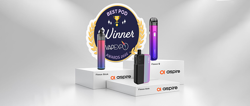 Flexus series won Best Pod award